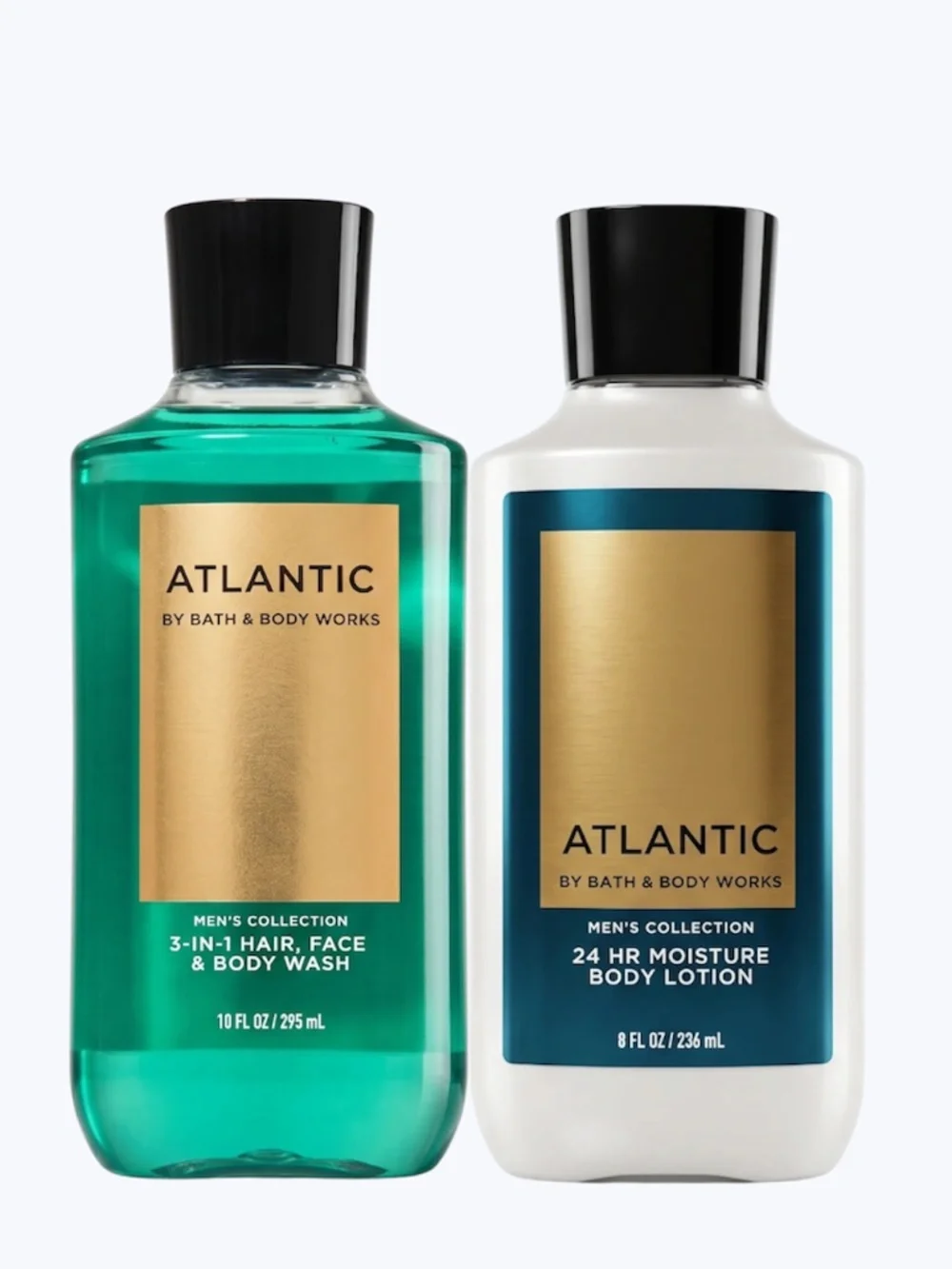 BATH & BODY WORKS Atlantic Body Lotion + 3 - IN - 1 Body Wash Duo Set